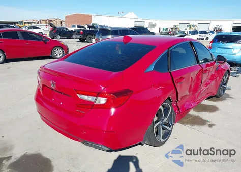 2018 Honda Accord Sport from USA, damaged, VIN 1HGCV1F32JA116416